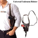 Gunally Leather Shoulder Holsters, Underarm Holster For Colt, Glock, Gun Holster, Holsters For Revolvers, Holster Bag, 1911 Holster, Gun Bag