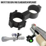 Shotgun Rifle Dual Mount 1 inch Mount Tube Ring for Flashlight/Scope/Sight