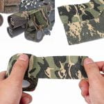 Camo Stealth Tape Self-adhesive Non-woven 5cmx4.5m Camouflage Wrap Rifle Hunting Shooting Tape Waterproof