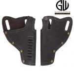 Leather Big Size Pistol/Revolver Clip Cover Holster 9mm,38,32 Bore
