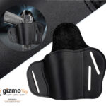 Holster for 9mm,30 1911 Colt, Glock Concealed Carry Holster OWB Pistol Tactical 3 Slot Gun Holster Pouch