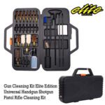 ArmorSure Elite Edition Universal Handgun Shotgun Pistol Rifle Cleaning Kit .22 .357/9MM .30 .40 .45 .243 .270 12GA 20GA All Caliber and Portable Brass Brush with Case