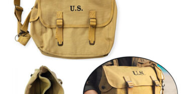 Tactical WW2 US M1936 Canvas Messenger Bag, Vintage Tactical Musette Satchel Bags Military Crossbody Haversack