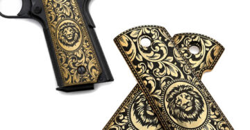 GunAlly 1911 Premium Brass 1911 Grips Full Size 1911 Most Standard & Government 1911 Models
