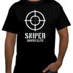 Gun Logo T-Shirt Sniper Elite