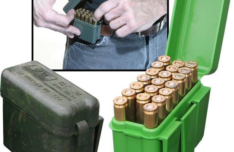 MTM Rifle R-20 Series Flip-Top Belt-Style 20 Round Plastic Ammo Carrie —  Reloading Solutions Limited