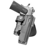Fobus EMC Paddle Tactical Holster for Most 5" 1911 Pistols with Rails