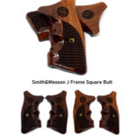 Smith & Wesson J Frame Square Butt Wooden Full Grip