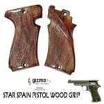 Star Spain Pistol Wood Grip