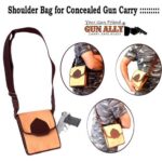 GunAlly Shoulder Bag for Concealed Gun Carry