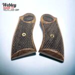 Webley Revolver MKIV Pocket Model Full Woodgrip Standerd Size