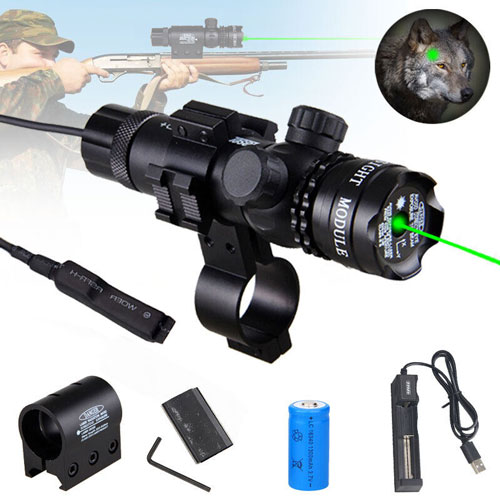 thumbnail image 2 of Higoo Green Laser Sight - Hunting Rifle Laser With Barrel Mount & Pressure Switch 2 of 5