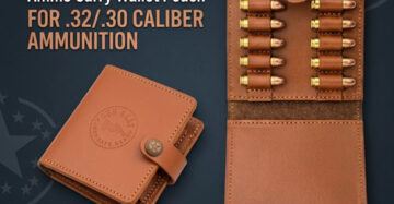 GunAlly Ammo Carry Wallet Pouch For.32/ 30 Caliber