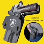 WARRIORLAND 1911 Holster OWB Kydex Holster Fit 1911Caliber.45 ACP 5''