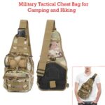Tactical Military Chest Bag for Camping and Hiking Concealed Carry Gun Messenger Sling Bag
