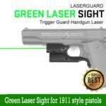 Tactical Green Laser Sight for 1911 style pistols