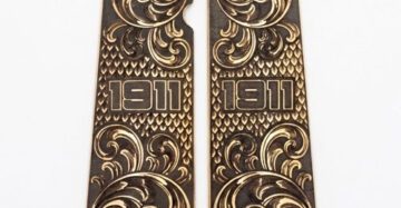 1911 Government Model Pistol  Brass Grip – Super Quality Brass Gun Grip