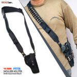 GunAlly Tactical Cross Body Shoulder Holster 1911 .45 Pistol