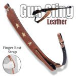Hunting Shooting Leather Rifle/Shotgun Sling Gun Carry Strap