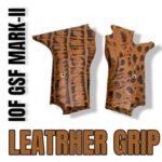 GunAlly Leather Surface Grip For IOF Ashani Pistol GSF Mark-2