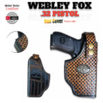 GunAlly Premium Leather Holster for Webley .32 Fox Pistol