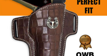 1911 Premium Leather OWB  Gun Holsters | Fits Most 1911 Style Pistols .45, TT-30, Browning and More
