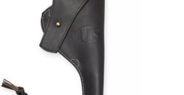 Colt US m1917 / S&W 1917 .45 ACP Revolver  Leather U.S. M2 WWI Holster
