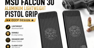 TT 30 Pistol and MSD Falcon 30 Pistol Aluminum Lightweight Grip CCCP Designe