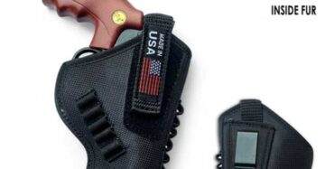 Armorsure Revolver Holster - Universal Fit for Webley, Gamo, Dan Wesson, Crossman and Smith & Wesson Co2 Revolvers