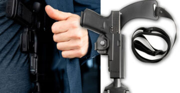 Fobus Undercover High Ride Shoulder Holster For Glock 19/17
