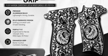 Nanda Cheetah-30 & MSD Eagle-30 Pistol Premium Aluminium Grip