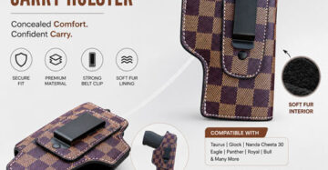 Premium Universal IWB Concealed Carry Holster - Fits Taurus, Glock, Sig & More