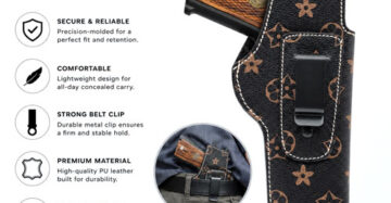 Premium IWB (Inside Waistband) Concealed Carry Holster for 1911 & TT-30 Pistols