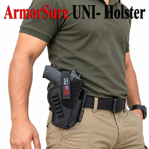Armorsure Universal Big Size Pistol Holster Taurus, Tusker, 1911, Glock, Nanda Cheetah, MSD Eagle, SIG Sauer, Victor Size Fit - Image 4