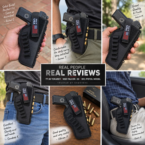 Armorsure TT-30 Tokarev / MSD Falcon-30 / 1911 Pistol Model Holster - Image 5